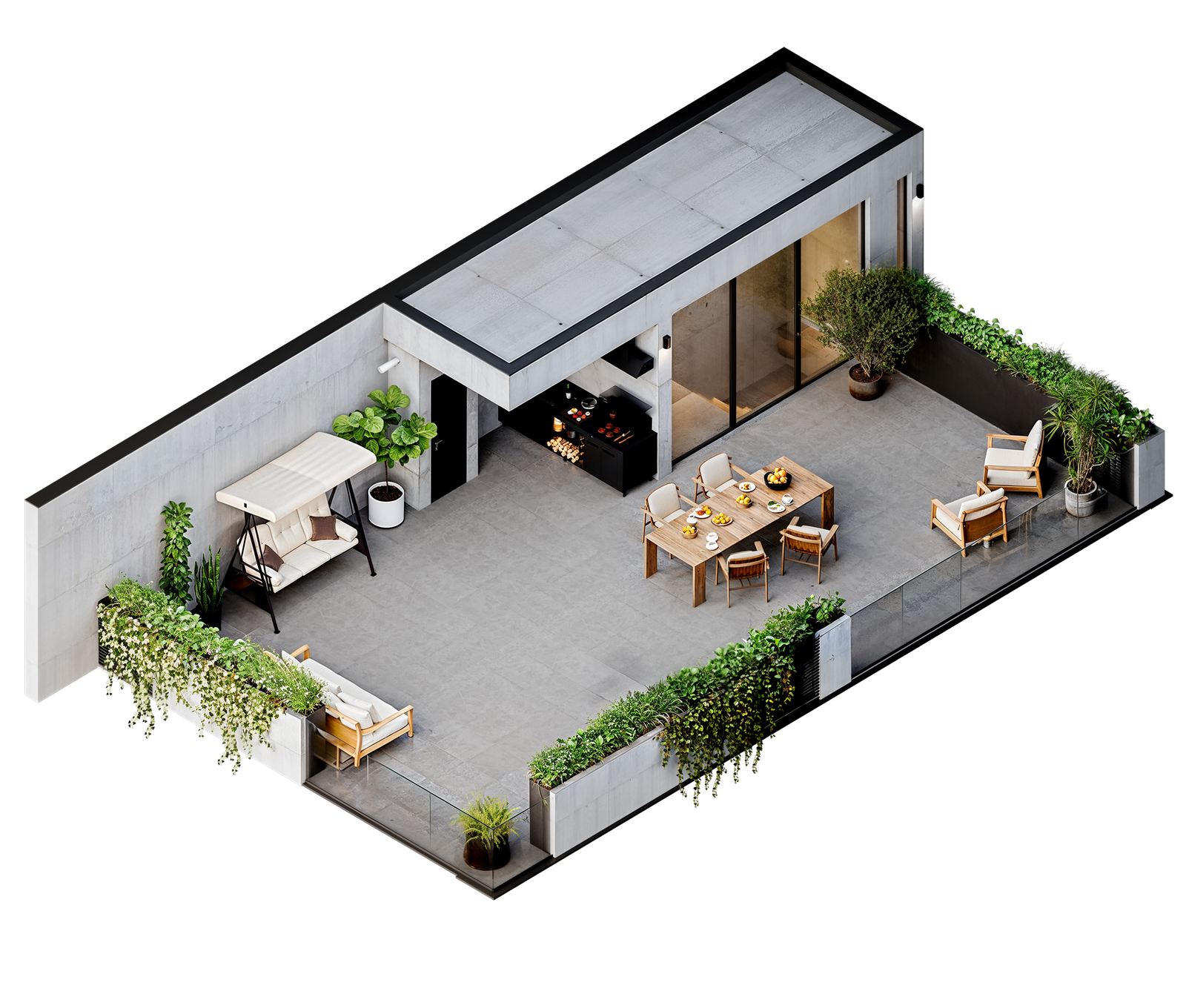 Third floor — 3D